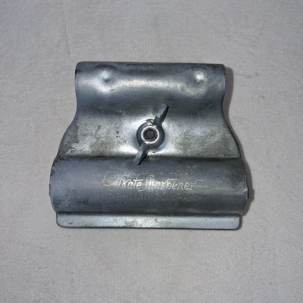 Vintage Berghman Adjustable Skate Sharpener w/Box